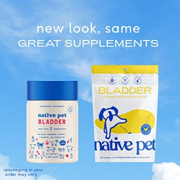 Native Pet Cranberry Bladder Chews for Dogs and Cats