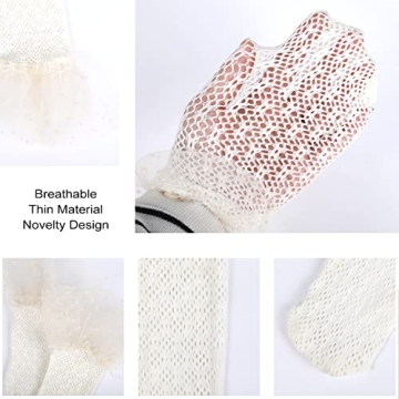 Stylish Benefeet Lace Ruffle Ankle Socks for Women