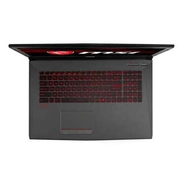 MSI GV72 8RE-007 17.3" Thin and Light Gaming Laptop GTX 1060 3G i7-8750H (6 Cores) 16GB 256GB SSD + 1TB Windows 10, VR Ready, Windows 10 64 bit