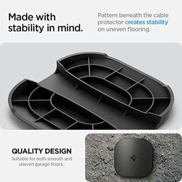 Spigen DuraPro Cable Garage Door Pass Protector Designed for Tesla Mobile Charger and Tesla Gen 3 Wall Connector (Tesla Model 3/Y/X/S 2025/2024/2023/2022)