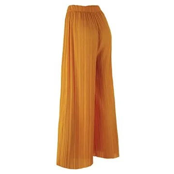 MBJ Women's Pleated Wide Leg Pants | Comfortable & Stylish