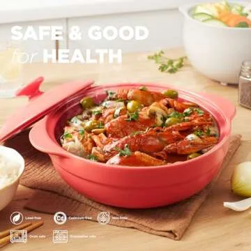 Minh Long 2qt Porcelain Dutch Oven for Versatile Cooking