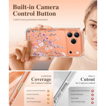 GVIEWIN iPhone 17 Pro Max Case - Stylish Protection