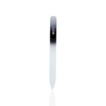 G.LIONE Glass Nail File - Professional Double-Sided Etched