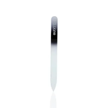 G.LIONE Glass Nail File - Professional Double-Sided Etched