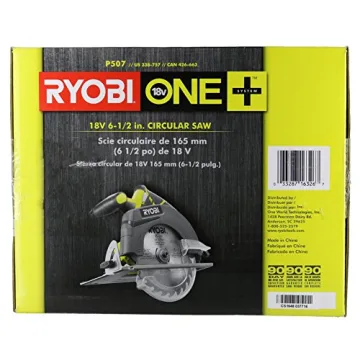 Ryobi P507 One+ 6.5 Inch Cordless Circular Saw with Blade