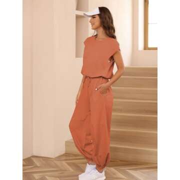 Stylish Pink Queen Women's Jumpsuit - Soft & Comfy Outfit