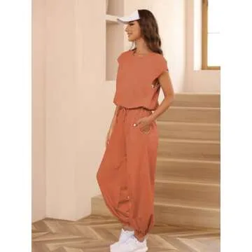 Stylish Pink Queen Women's Jumpsuit - Soft & Comfy Outfit