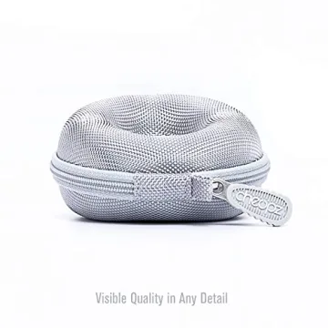 Cheopz Silver Travel Watch Case for Luxury Watches Up to 50mm