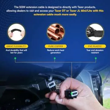 Sunluway SGW Extension Cable for Tazer Products