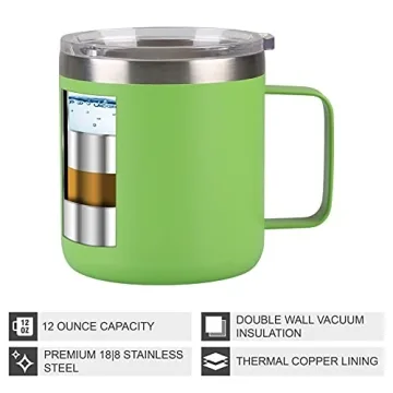 TAHOE TRAILS 12 oz Insulated Stainless Steel Coffee Mug