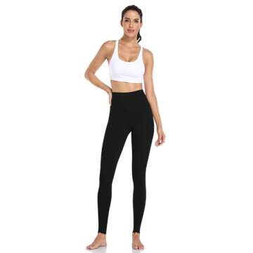 HeyNuts Workout Pro Extra Long Leggings for Tall Women, High Waisted Athletic Tummy Control Leggings...
