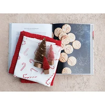 Creative Co-Op Cotton Tea Towels Set - Cozy Winter Edition