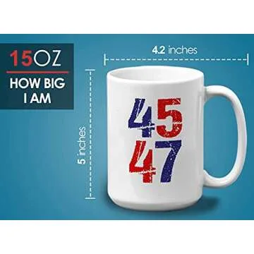 Bubble Hugs Mug 15oz - Trump Vote & 2024 Political Views