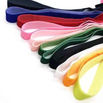 10 Yards Velvet Ribbon Spool Soft Nylon for Crafts