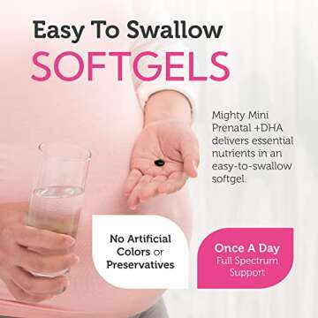 Zahler Mighty Mini Prenatal Vitamin - 19 Essential Vitamins