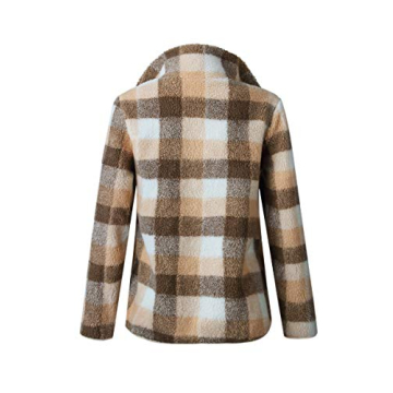 Angashion Women's Cozy Fleece Pullover Sweatshirt