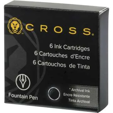 Cross Bailey Lacquer Fountain Pen Set - Elegant Designs