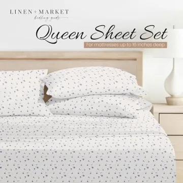 Luxurious Queen Sheet Set - Soft & Breathable Comfort