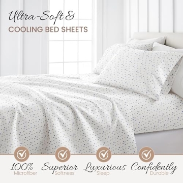 Luxurious Queen Sheet Set - Soft & Breathable Comfort