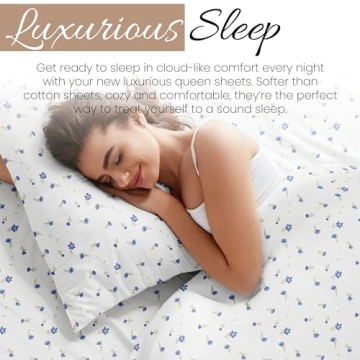 Luxurious Queen Sheet Set - Soft & Breathable Comfort