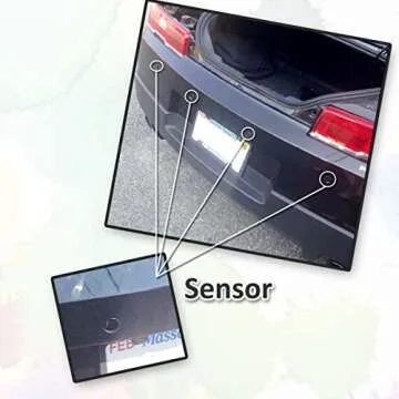 Zone Tech Car Reverse Radar System with LED Display