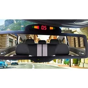 Zone Tech Car Reverse Radar System with LED Display