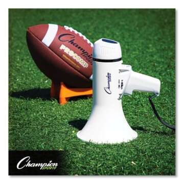 Champion Sports Megaphone - Powerful Sound Projection for All Events