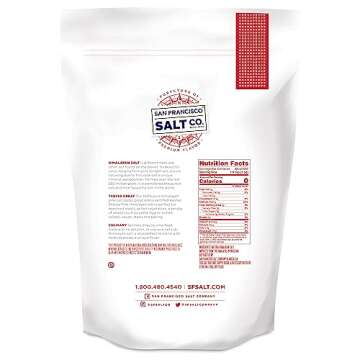 Sherpa Pink Himalayan Salt - 2 lb. Bag Coarse Grain - for Grinders and Salt Mills