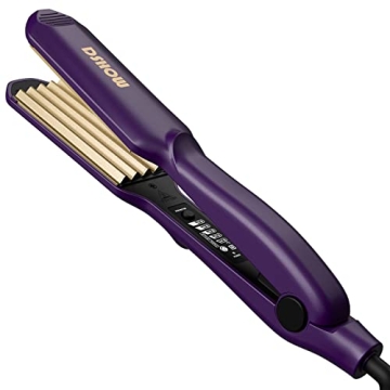 DSHOW Titanium Ceramic Hair Crimper - Volumizing Styling Tool for Women & Girls