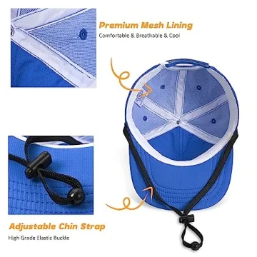 DANMY Kids Cotton Sun Hat for Toddlers 0-5 Years