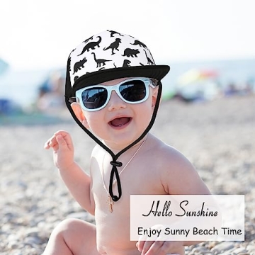 DANMY Kids Cotton Sun Hat for Toddlers 0-5 Years