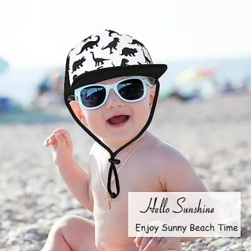 DANMY Kids Cotton Sun Hat for Toddlers 0-5 Years