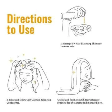 GK HAIR Balancing Conditioner & Moisturizing Shampoo 300ml