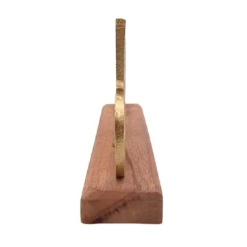 Gold Toned Merry Christmas Sign for Festive Decor