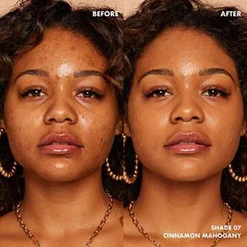 NYX PROFESSIONAL MAKEUP Bare With Me Tinted Skin Veil, Lightweight BB Cream - Cinnamon Mahogany