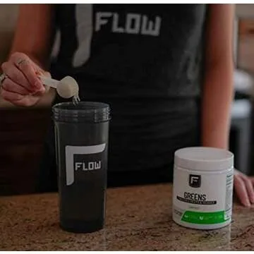 Flow Supplements Greens Powdered Fruits and Veggies Lemon Grass - 6.45 oz.
