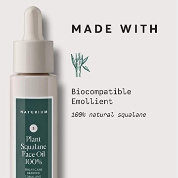 Naturium Plant Squalane Oil 100% - Lightweight Hydrating Oil