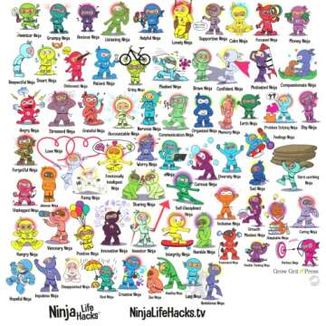 Feelings Ninja: A Social, Emotional Children's Book About Emotions and Feelings - Sad, Anger, Anxiet...