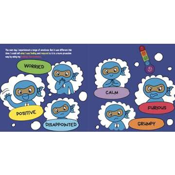 Feelings Ninja: A Social, Emotional Children's Book About Emotions and Feelings - Sad, Anger, Anxiety (Ninja Life Hacks)