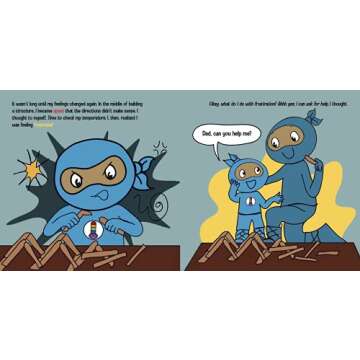 Feelings Ninja: A Social, Emotional Children's Book About Emotions and Feelings - Sad, Anger, Anxiety (Ninja Life Hacks)
