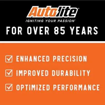 Autolite Platinum AP5143 Automotive Replacement Spark Plugs (4 Pack)