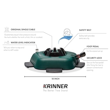 Krinner Tree Genie L Gen 2 Christmas Stand with Water Indicator