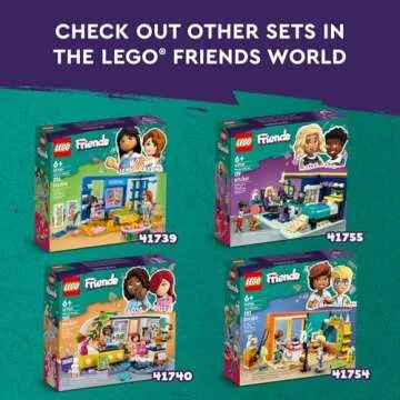 LEGO Friends Aliya's Room Set for Creative Play 6+
