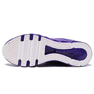 Ezkrwxn Purple Women Athletic Shoes for Fitness and Style
