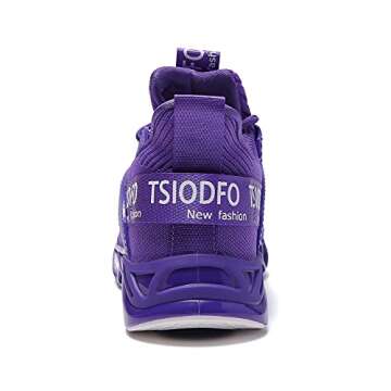 Ezkrwxn Purple Women Athletic Shoes for Fitness and Style