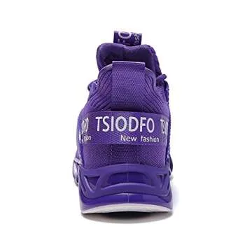 Ezkrwxn Purple Women Athletic Shoes for Fitness and Style