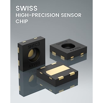 Proud Bird Weather Station with Colorful Display and Atomic Clock