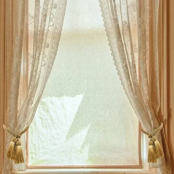 Stylish Gold Curtain Tiebacks for Home Decoration