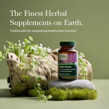 Gaia Herbs Milk Thistle Liver Supplement for Wellness